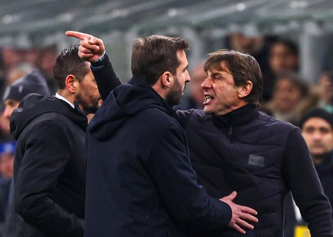 意甲官方：爆粗抗议主裁判点，孔蒂被禁赛2场